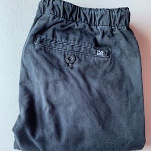 Free World Black Joggers